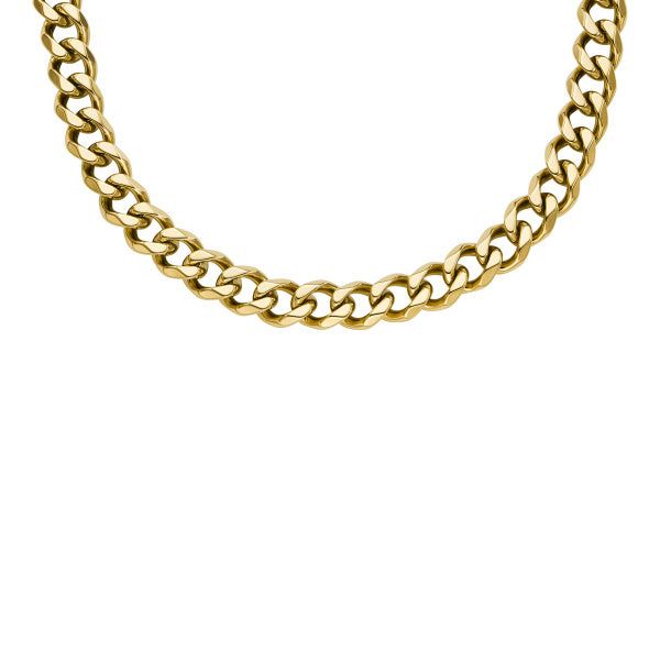 Jewelry Stahl Halskette vergold - JF04612710