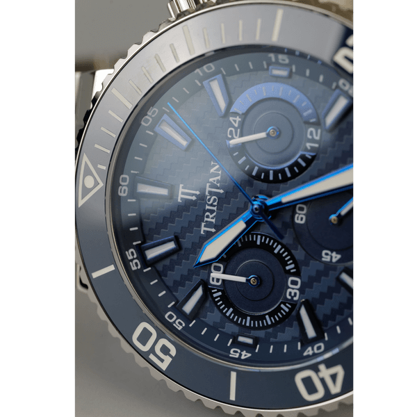 Nerthus Chronograph blau - TT1206-B2