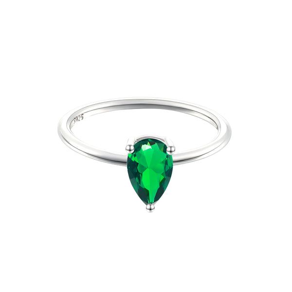 Birthstone Ring Mai (grün) - 105