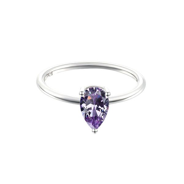 Birthstone Ring Juni (lavendel) - 106
